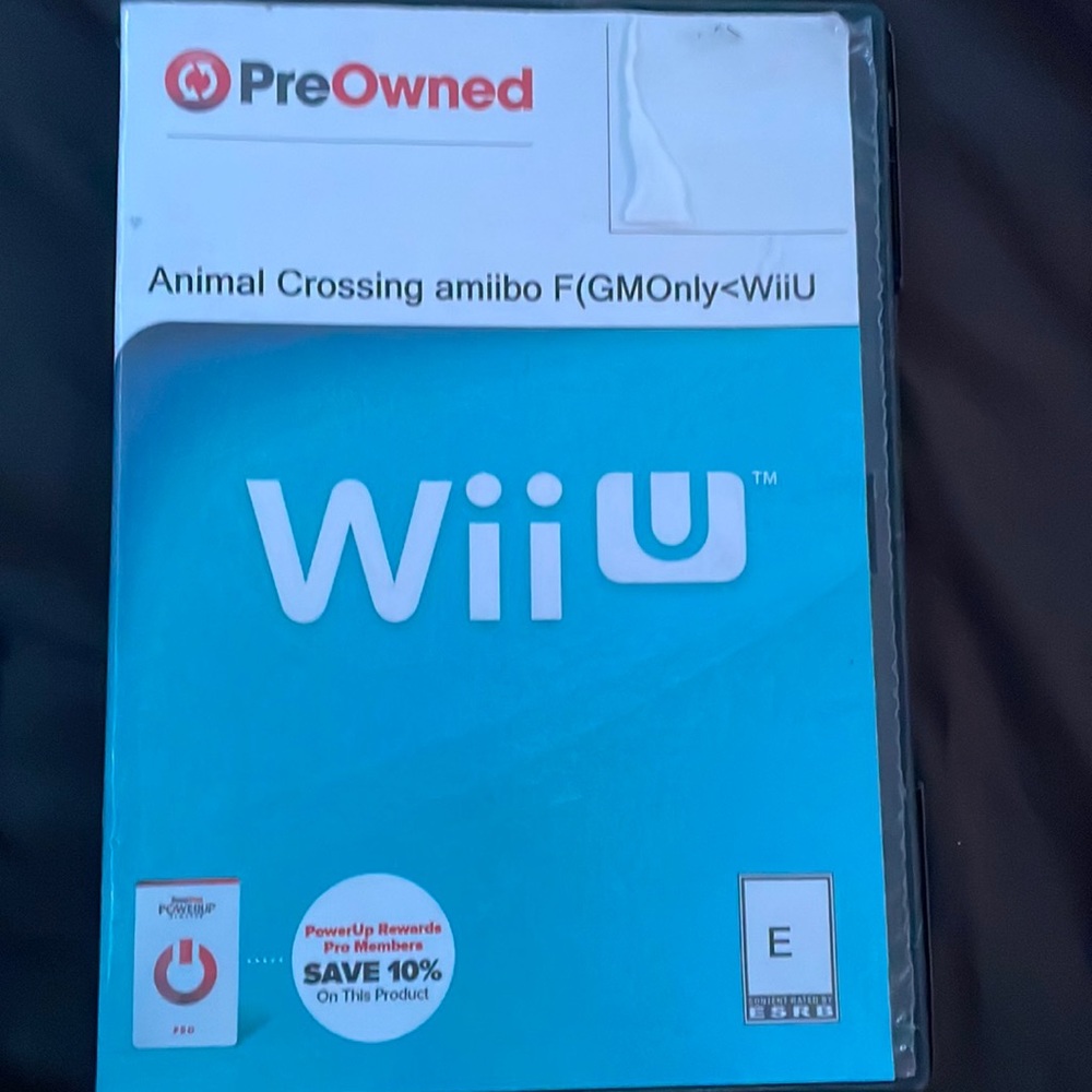 WII U game